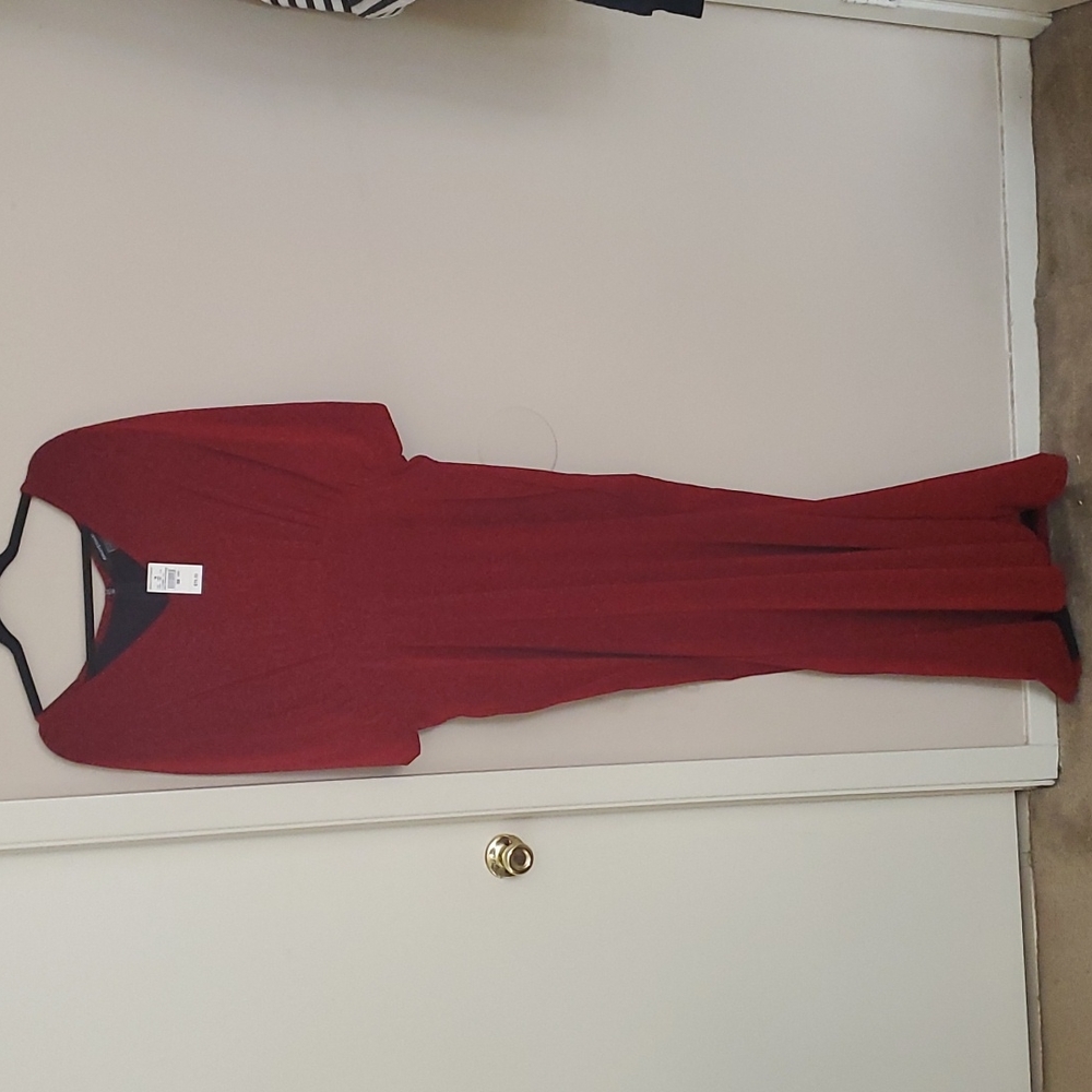 Glitter Red Mermaid Dress